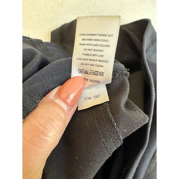 Figs Scrub Pants Joggers Maternity Technical Collection Small Black Stretch - Picture 12 of 12